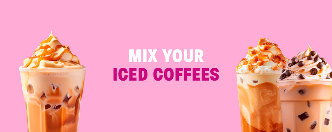 Mix your Iced Coffees