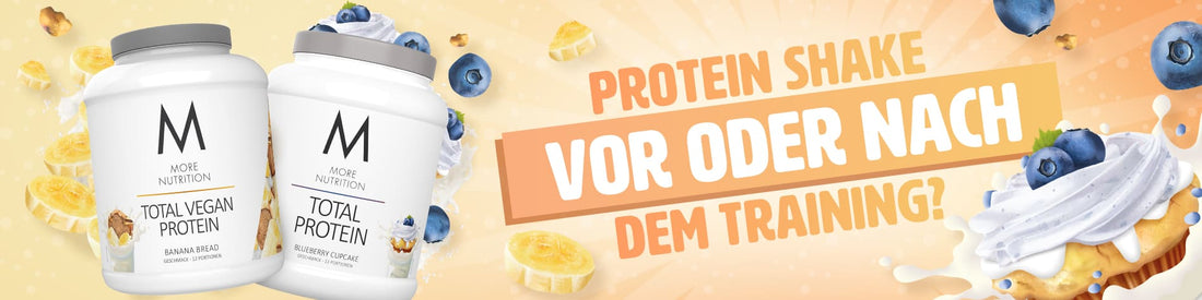 Protein Shake vor oder nach dem Training