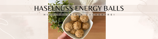 Rezept Haselnuss Energy Balls: High Protein und zuckerfrei