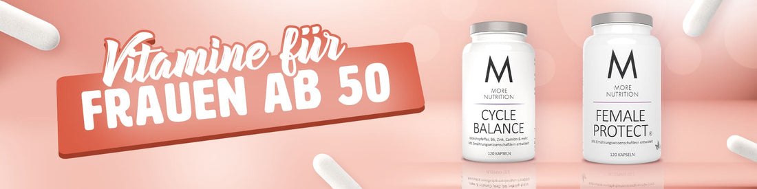 Vitamine für Frauen ab 50