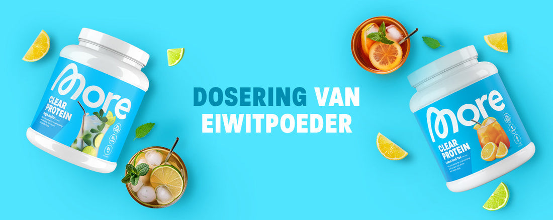 Eiwitpoeder: Hoe je de optimale dosering bereikt