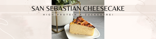 Rezept San Sebastián Cheesecake: High Protein & zuckerfrei