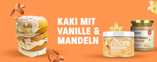 Frühstücks-Kaki mit Vanille & Mandel