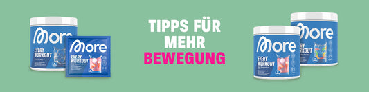 Mehr Bewegung im Alltag: Sechs einfache Tipps