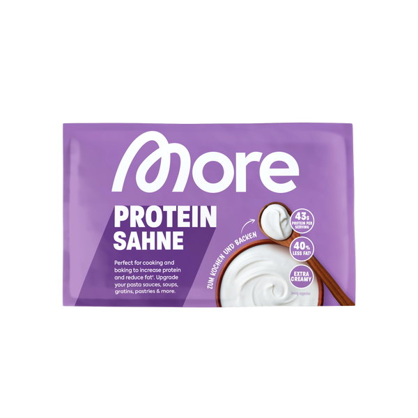 More Saucen & Back Protein · Back-Sahne-Style