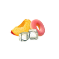 Lemonade Style Pink Peach Rings v1 / 600g